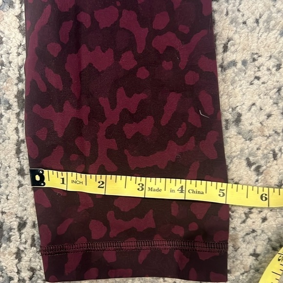 Lululemon Align Leggings Camo Dark Adobe Multi | High-Rise Yoga & Workout Pants - Picture 10 of 11